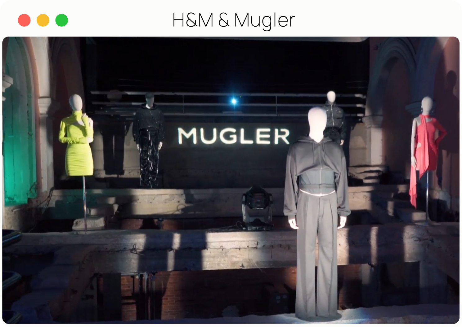 H&M & Mugler